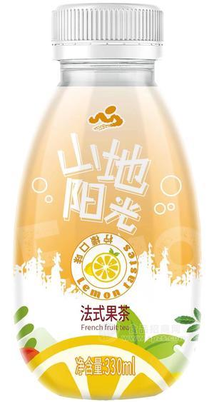 山地阳光柠檬味法式果茶果汁饮料330ml