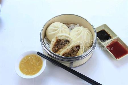 隆泰食品冷冻面食低温方便速食预制菜食品山东大包80g酱肉包