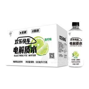 欢乐快车电解质运动饮料青柠味500mlX15瓶