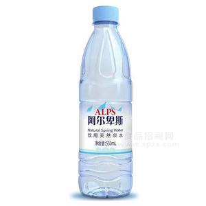 阿爾卑斯飲用天然泉水550ml×24