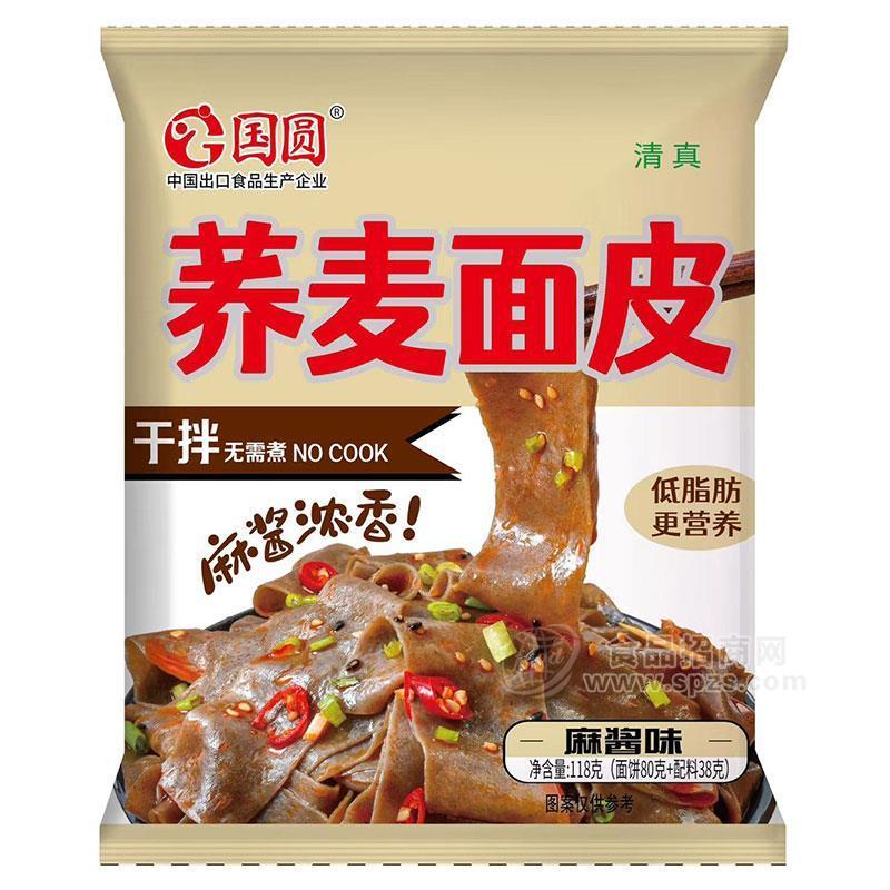 国圆荞麦面皮麻酱味118g