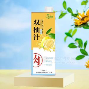 乐百亿双柚汁果肉型果汁饮料1L