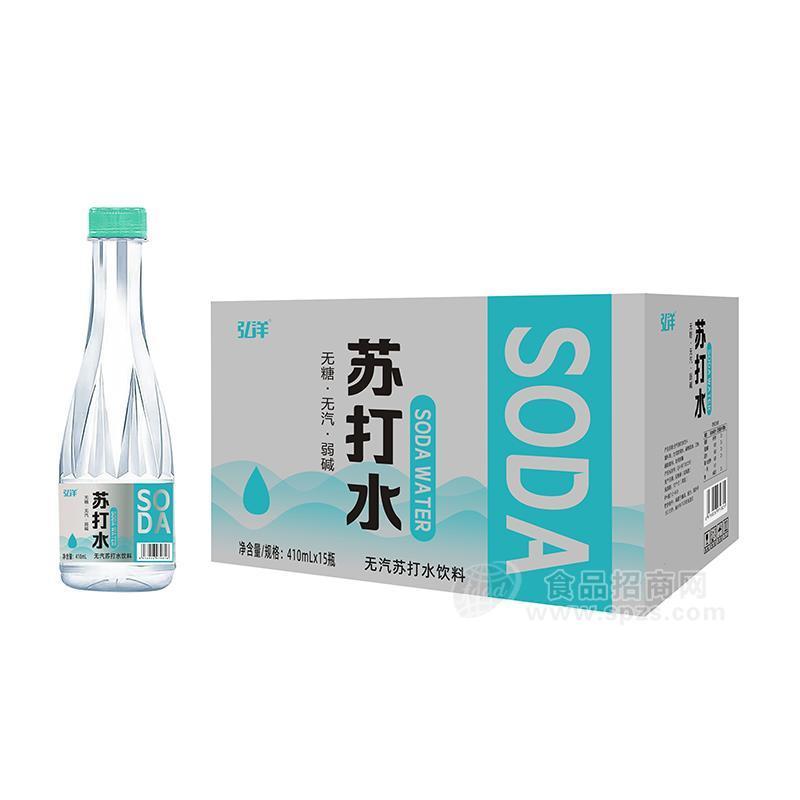 弘洋無汽蘇打水飲料410mlx15瓶