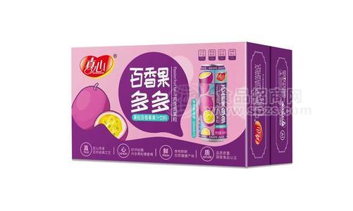 真心百香果多多百香果果粒果汁飲料500ml×15罐罐裝飲品