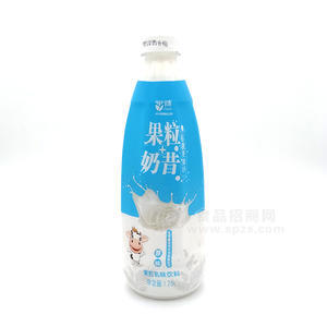 昊雨果粒奶昔原味果粒乳味飲料1.25L