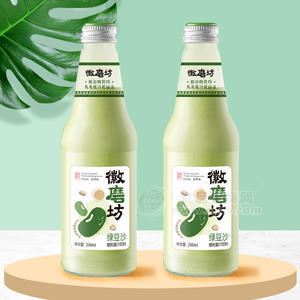 徽磨坊綠豆沙綠豆湯解暑飲品植物蛋白飲料290ml