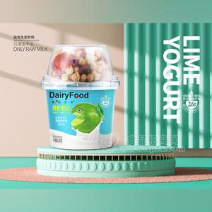 戴瑞芙蒂青柠酸奶杯装坚果酸奶180g