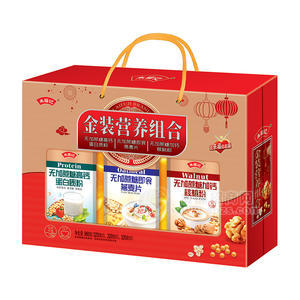 来福记金装营养组合蛋白质粉燕麦片核桃粉960g