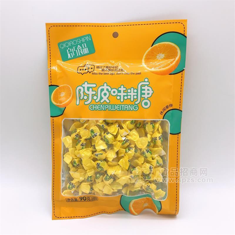 啟巧食品陳皮味糖90g