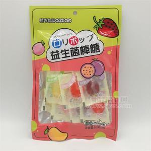 啟巧食品益生菌棒糖混合水果味63g