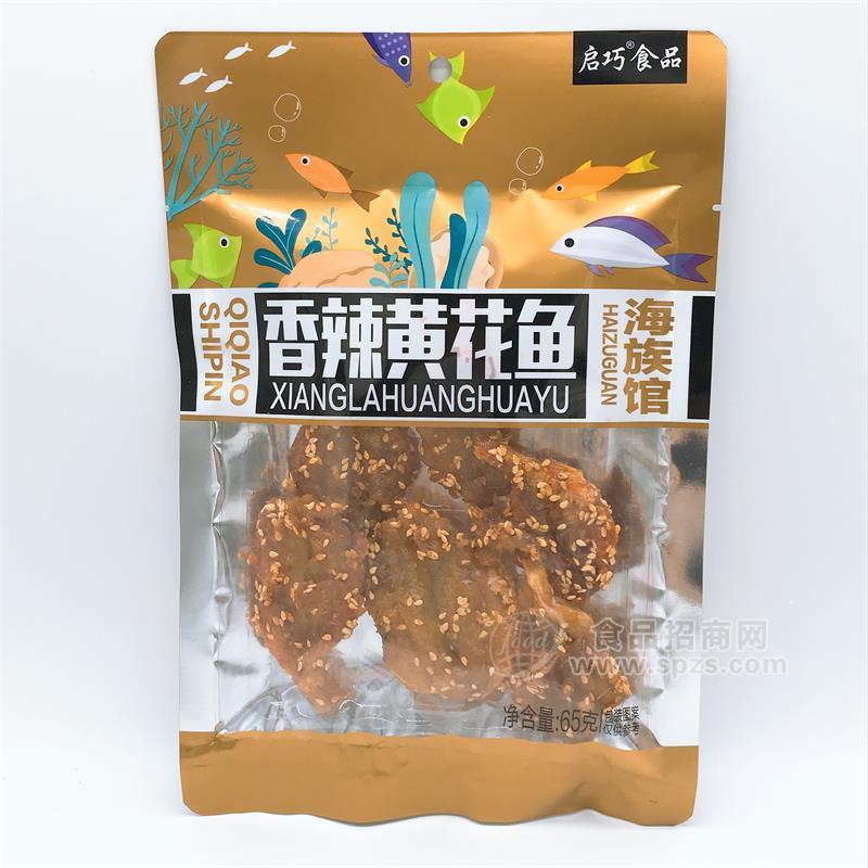 启巧食品香辣黄花鱼65g