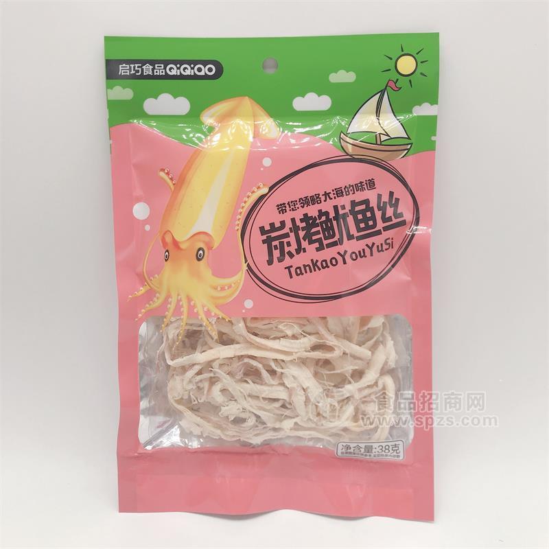 啟巧食品炭烤魷魚絲38g