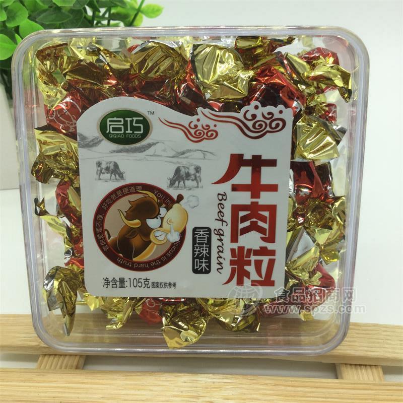 啟巧食品牛肉粒香辣味105g