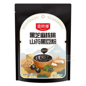 袁師傅黑芝麻核桃山藥黑豆粉沖調食品480g