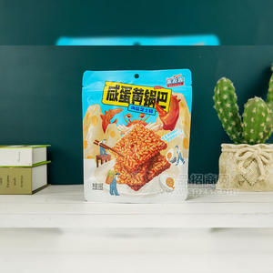 禾友趣海盐芝士味咸蛋黄锅巴休闲食品108g