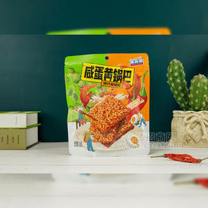 禾友趣絕代雙椒味咸蛋黃鍋巴膨化食品108g