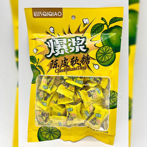 啟巧食品爆漿陳皮軟糖80g