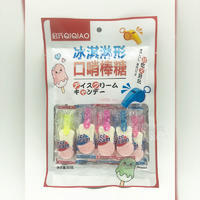 启巧食品冰淇淋形口哨棒糖60g