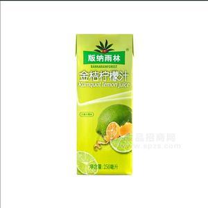 版纳雨林金桔柠檬汁250ml