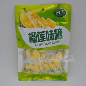 启巧食品榴莲味糖108g
