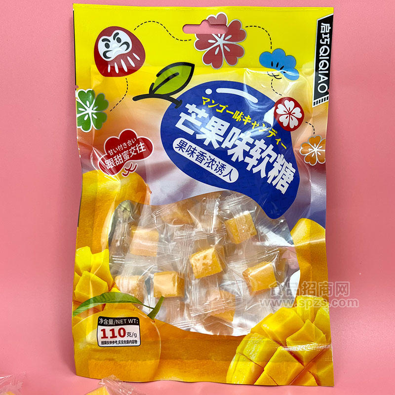 启巧食品芒果味软糖110g