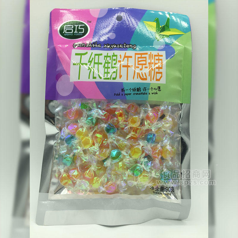 啟巧食品千紙鶴許愿糖90g