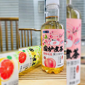 東方量健圍爐煮茶果汁飲料蜜桃烏龍味550ml