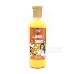 上首玉米南瓜汁粗糧飲品818ml