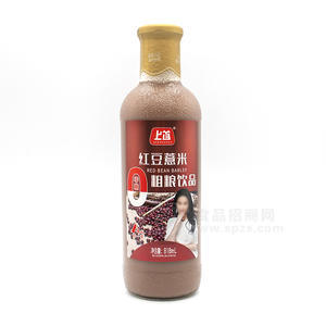 上首紅豆薏米粗糧飲品谷物飲料818ml