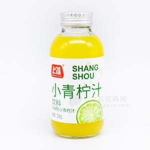 上首小青柠汁果汁饮料318ml