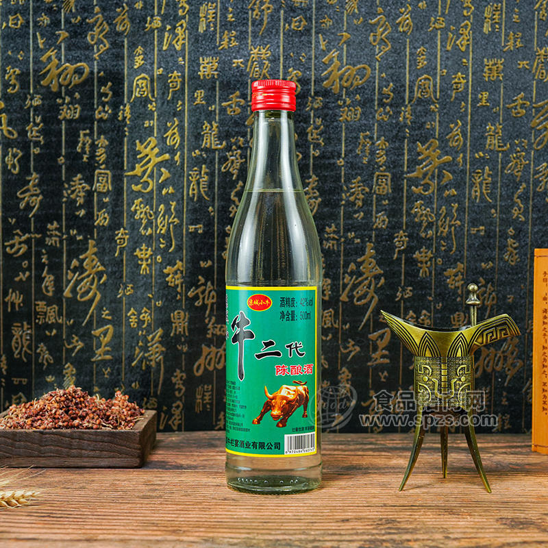 ·京城小牛牛二代陈酿酒42度500ml 