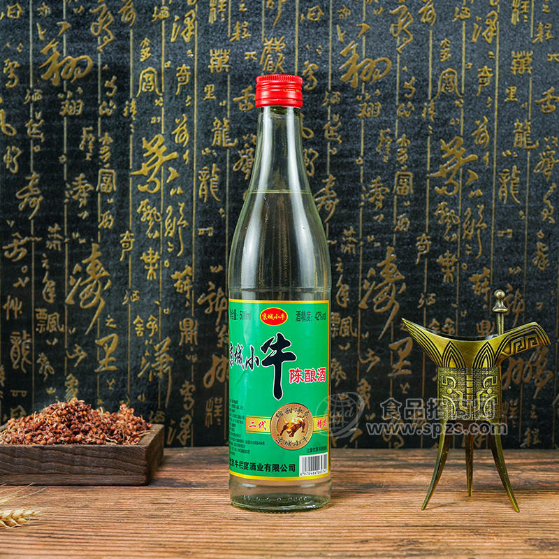 ·京城小牛陈酿酒白酒42%vol500ml 