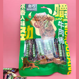 啟巧食品牛肉棒五香味60g