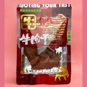 启巧食品牛肉干香辣味70g
