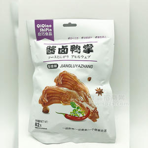 啟巧食品醬鹵鴨掌香辣味82g