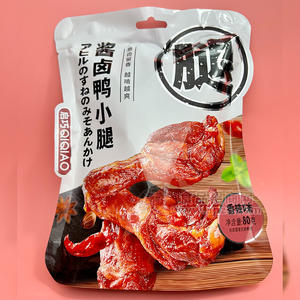 啟巧食品辣醬鴨小腿香辣味80g
