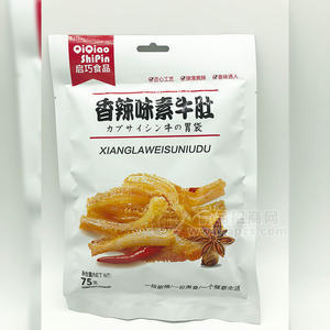 启巧食品素牛肚香辣味75g