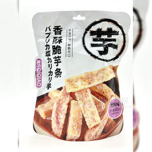 啟巧食品香酥脆芋條蟹黃味105g