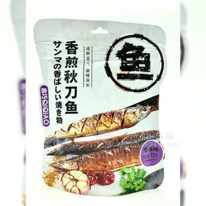启巧食品香煎秋刀鱼香辣味72g