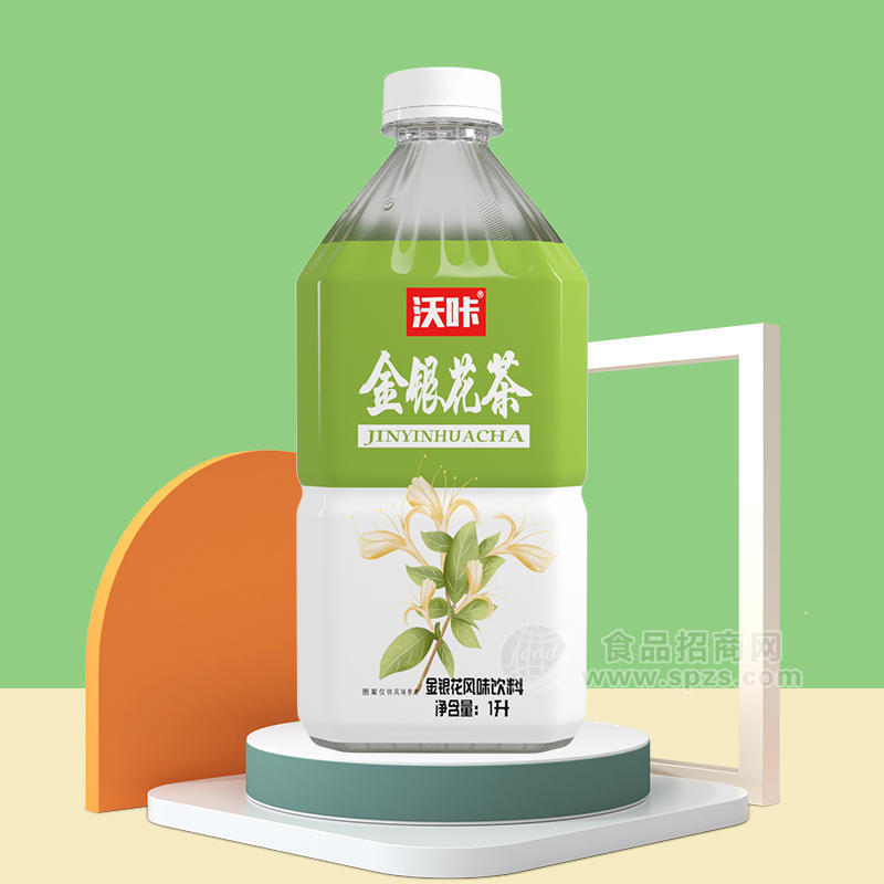 沃咔金銀花茶風(fēng)味飲料1L