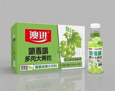 澳進(jìn)果汁飲料零脂肪無負(fù)擔(dān)葡萄味450mlX15瓶