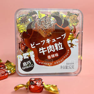 启巧食品牛肉粒香辣味92g