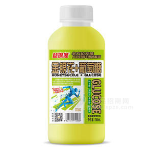 益保健金银花+葡萄糖植物饮料700ml