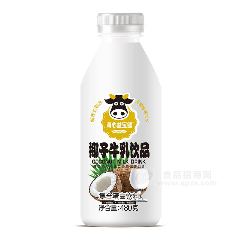 海心益寶健椰子牛乳飲品復(fù)合蛋白飲料480g