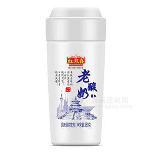 紅雙喜老酸奶風(fēng)味蛋白飲料380g