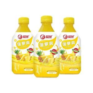 益城菠蘿爽風(fēng)味飲料1L