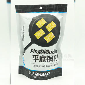 启巧食品平底锅巴牛排味膨化食品120g