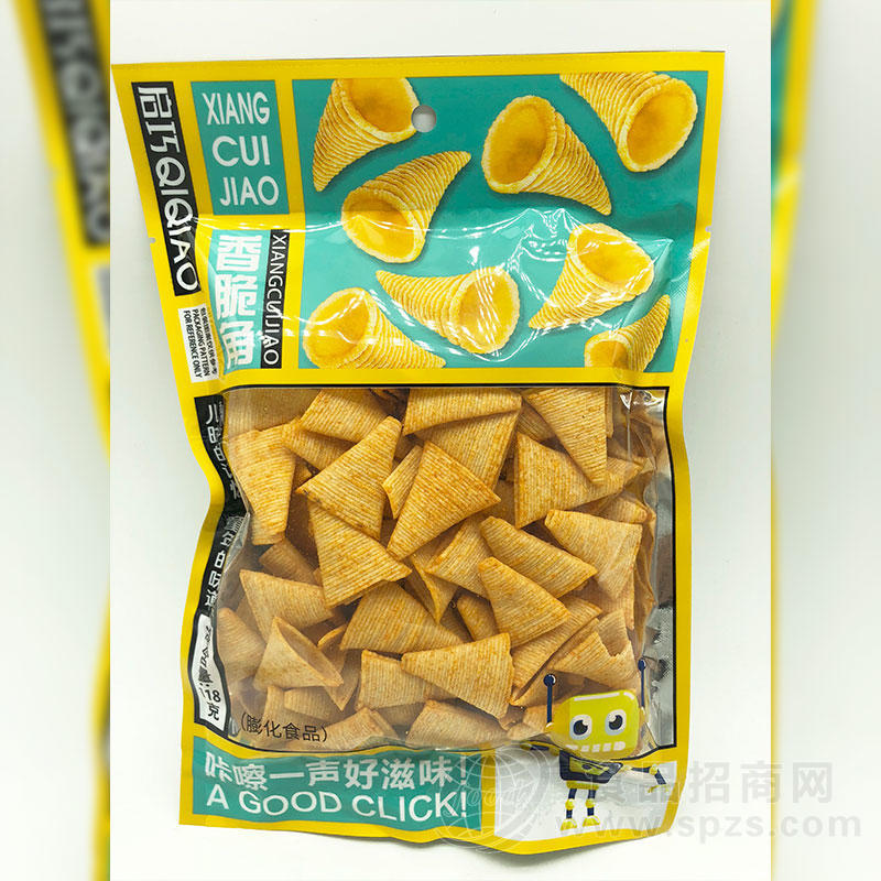 启巧食品香脆角膨化食品118g