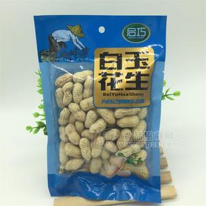 啟巧食品白玉花生130g