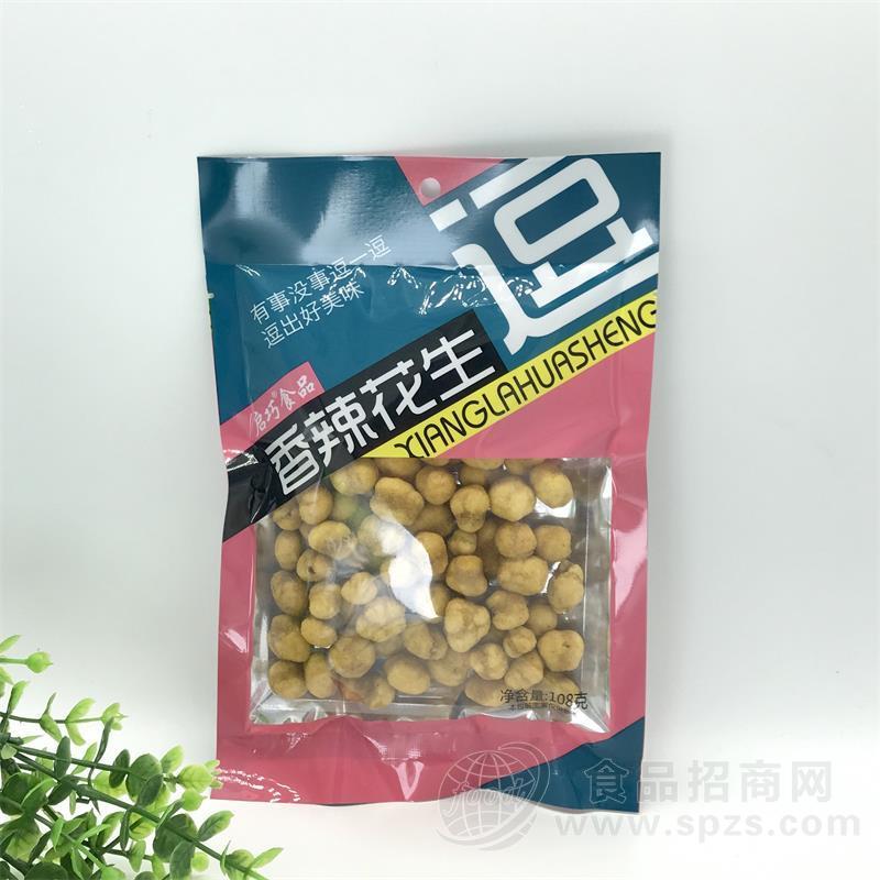启巧食品香辣花生108g